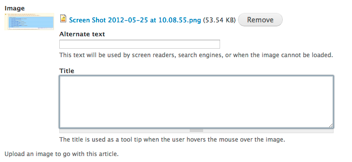 Alter field drupal
